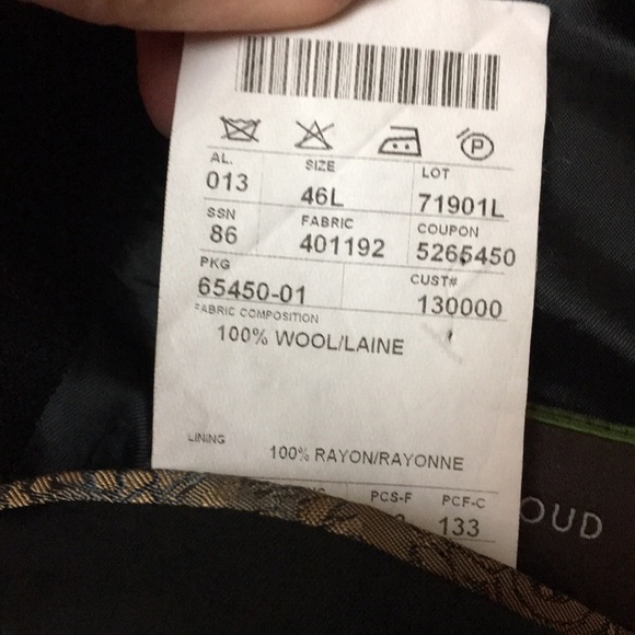 JOSEPH ABBOUD suit jacket - Picture 6 of 7